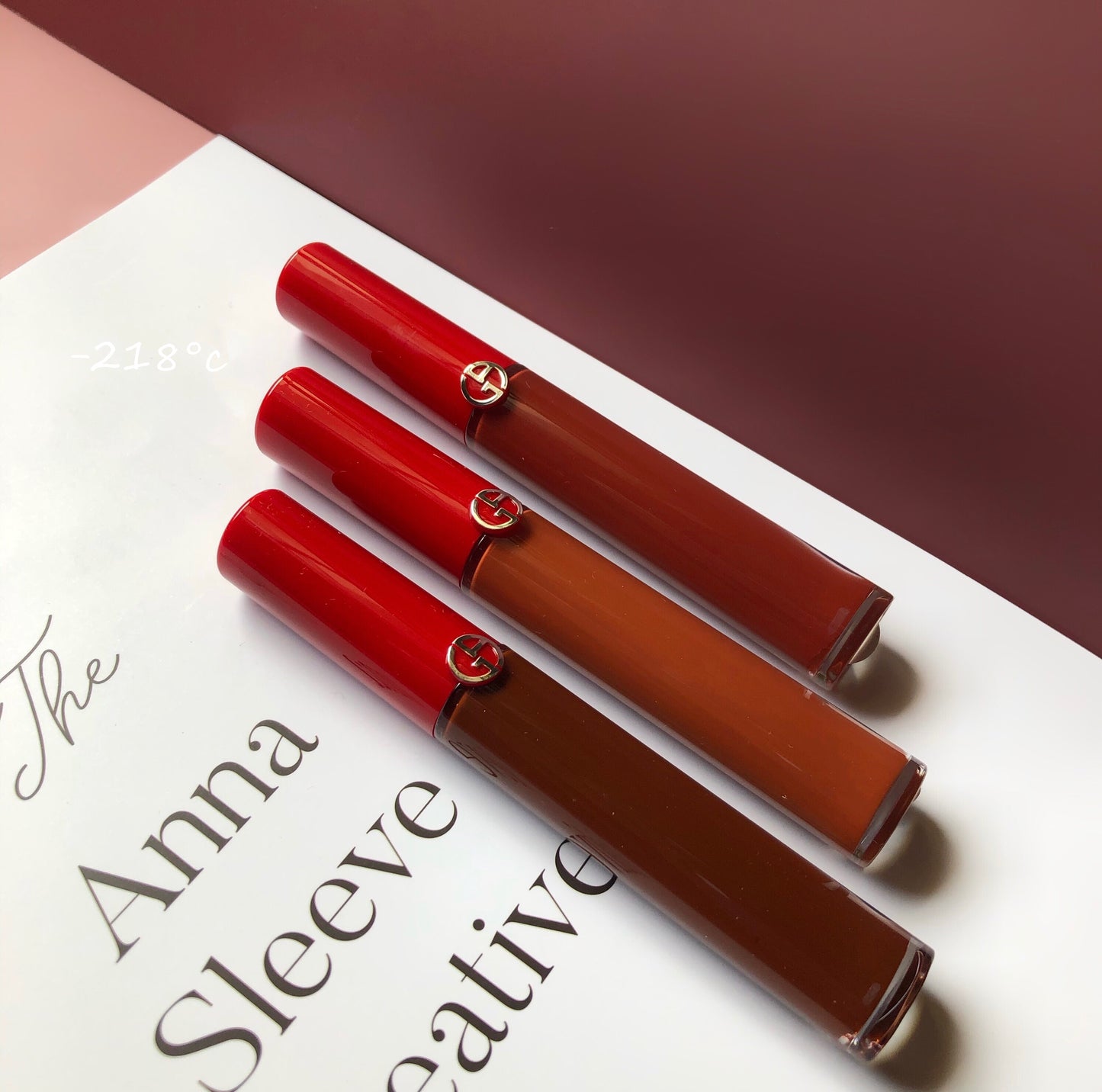 Giorgio Armani 奢華絲絨訂製唇萃|威尼斯日落經典色
