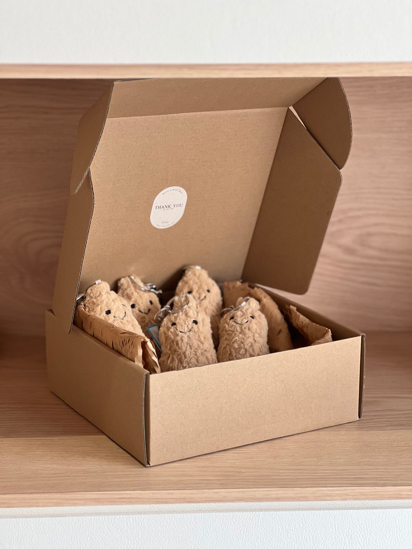 【現貨】Jellycat Peanut soft bag charm花生吊飾🥜