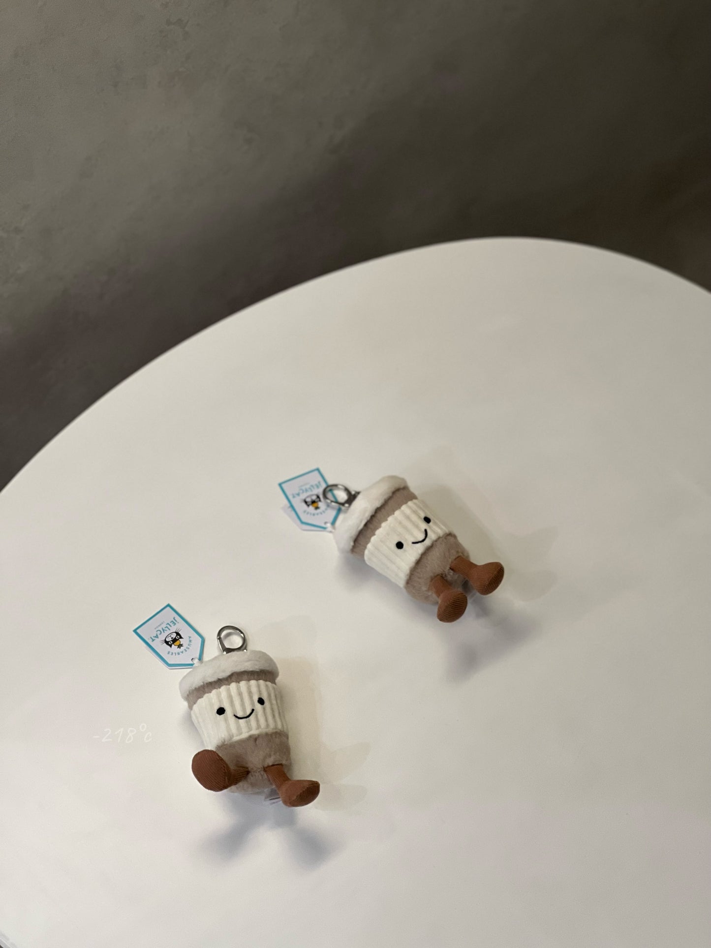 【現貨】Jellycat Coffee-to-Go Bag Charm咖啡杯吊飾