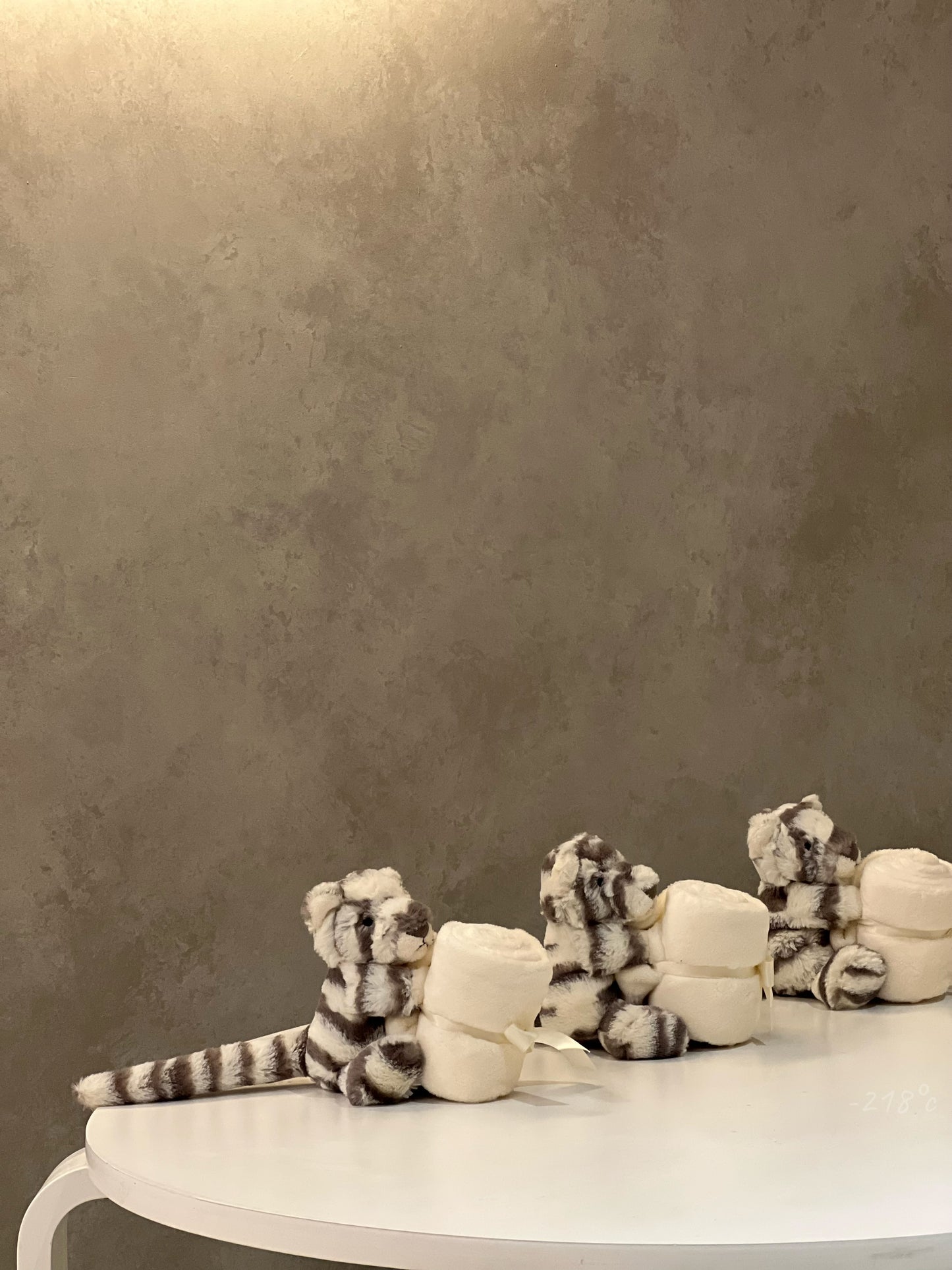 【現貨】Jellycat Bashful Snow Tiger Soother小老虎安撫毯34cm