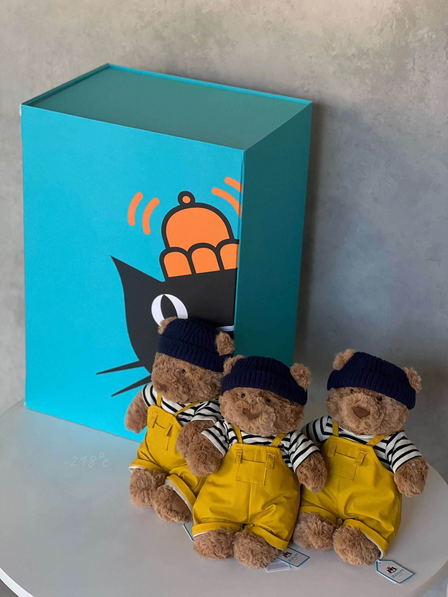 【現貨】
Jellycat Bartholomew Bear in Seafarer巴塞羅那水手熊