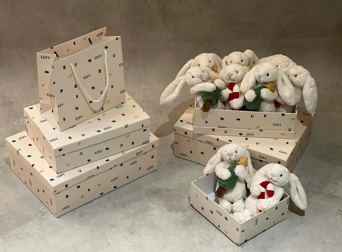 【禮品包裝】奶油禮物盒加購區