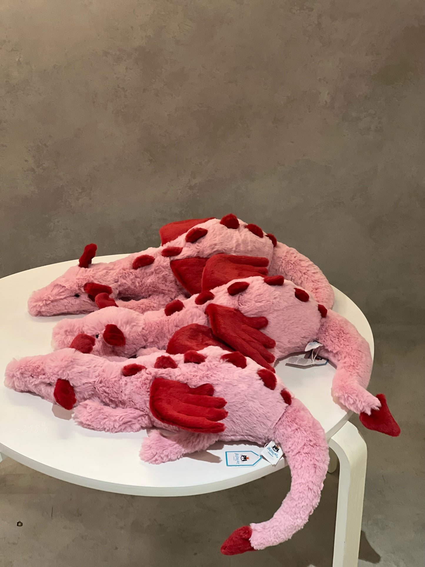 【現貨】Jellycat Heart Dragon Soft Toy緋心龍